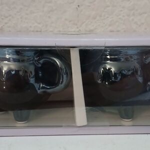 T.J.Maxx Black Cauldrons Salt And Pepper Shakers